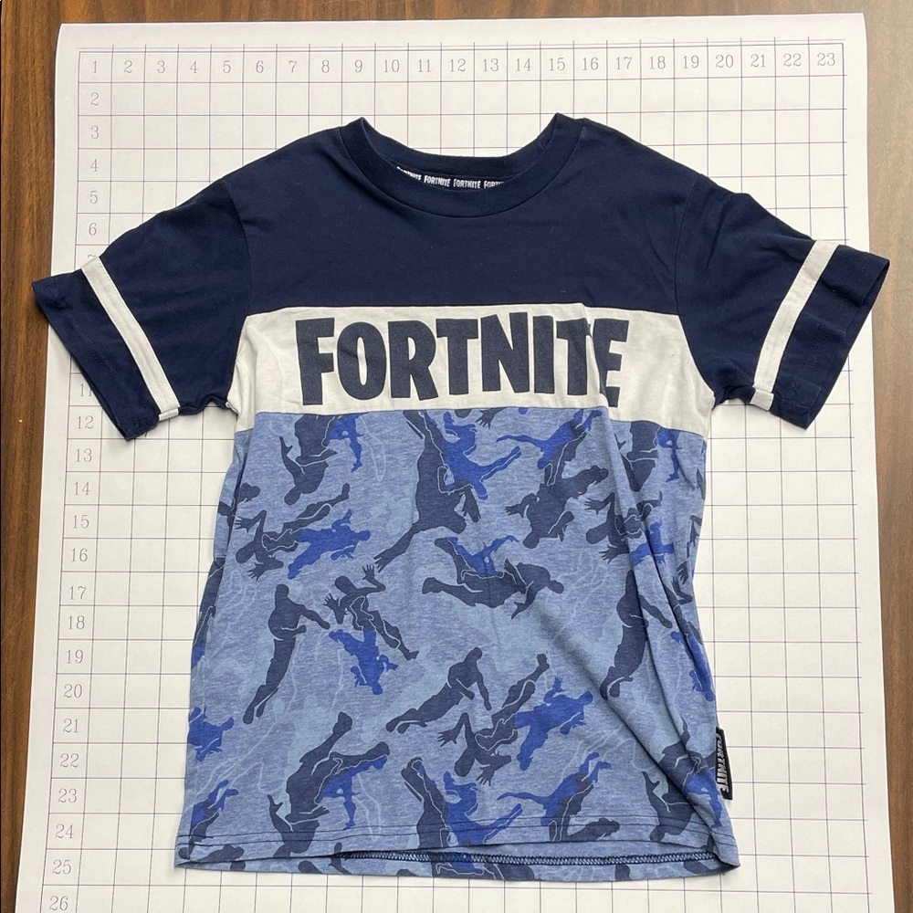 Fortnite Navy and Blue Kids T-Shirt